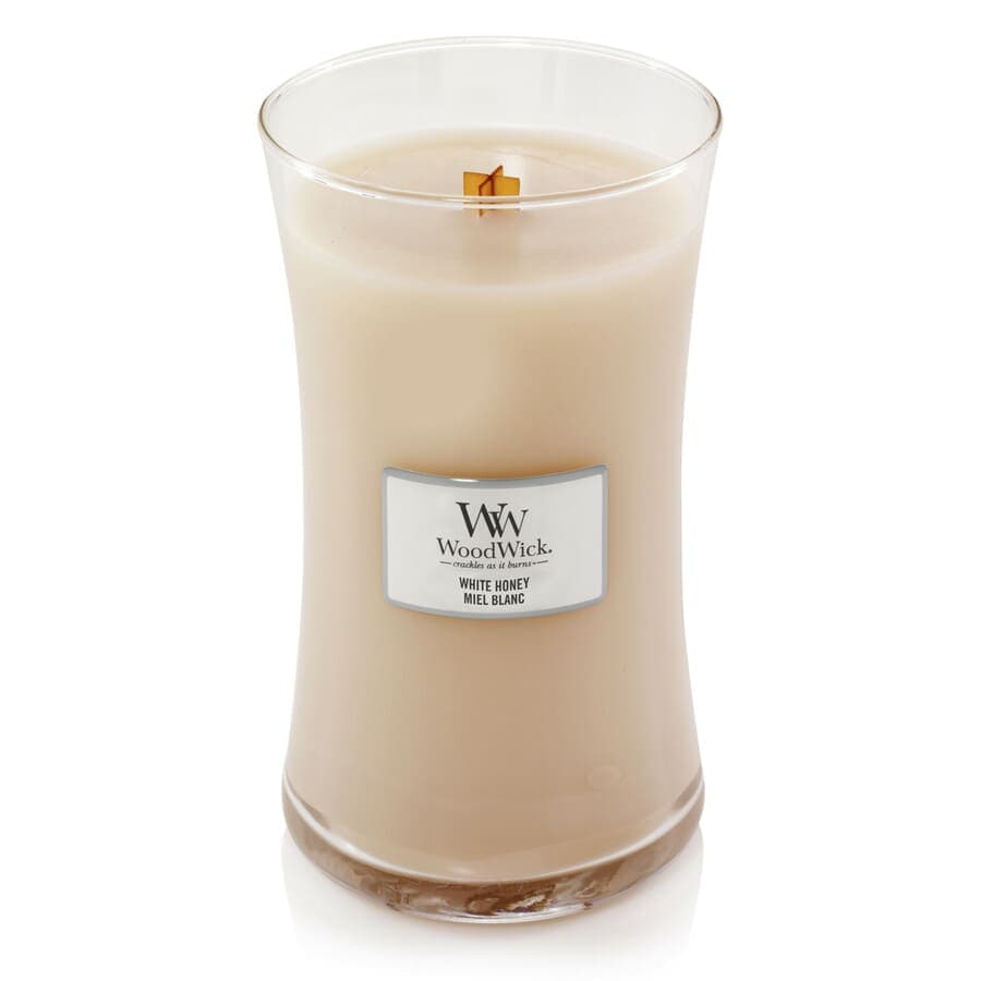 WoodWick Candle Jar White Honey  Lumanare Parfumata 609 g
