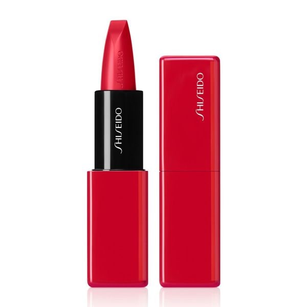 Shiseido Technosatin Gel Lipstick Red Shift Ruj 4 g