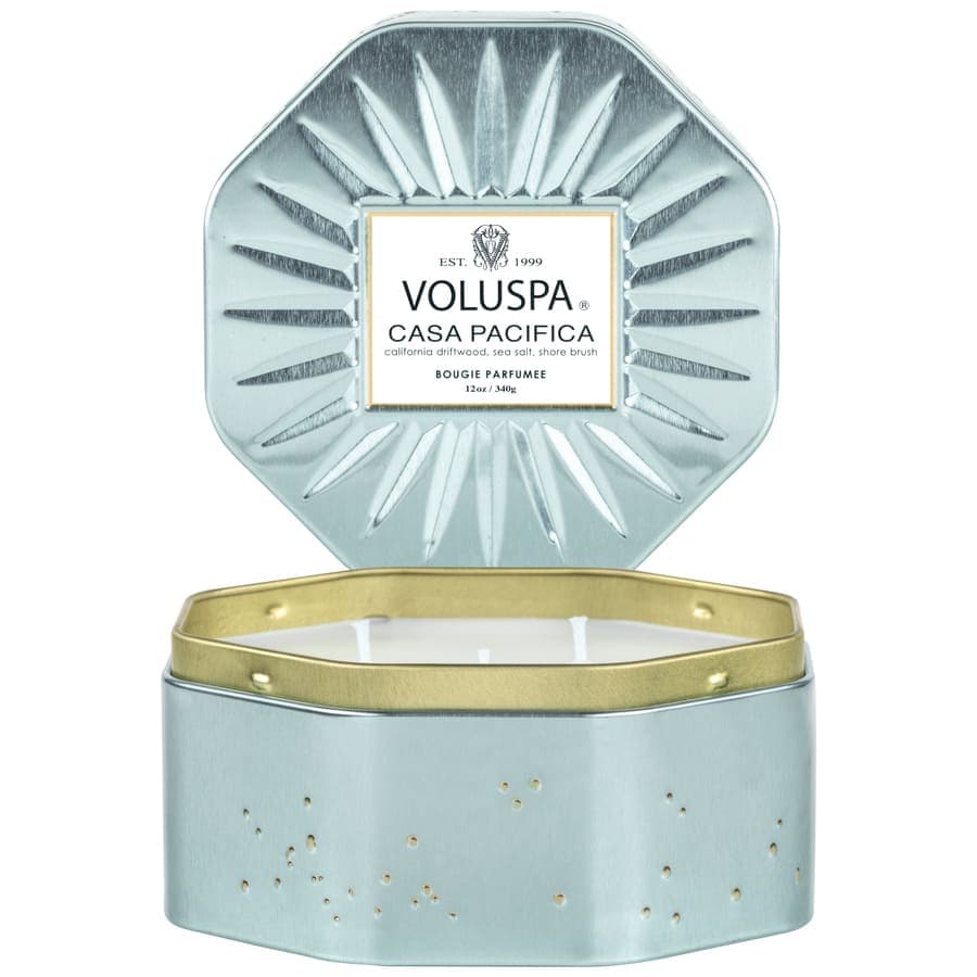 Voluspa Octagon Tin Candle Casa Pacifica  Lumanare Parfumata 340 g