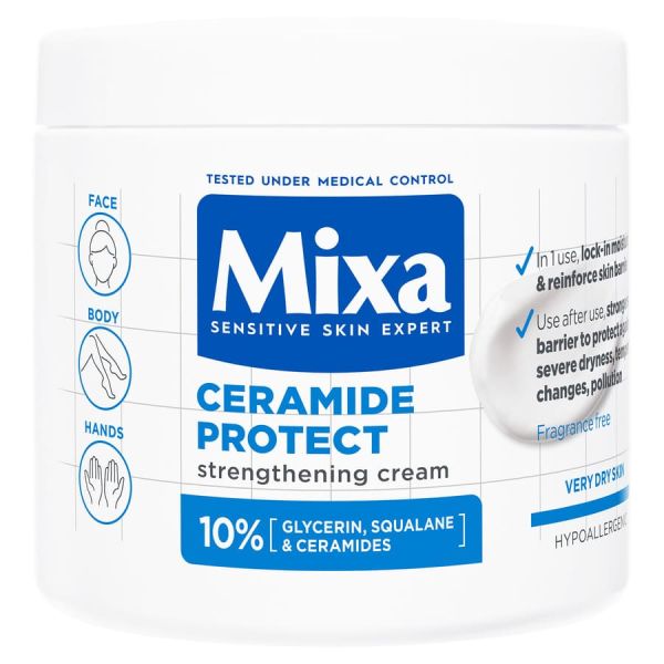 Mixa Ceramide Protect Strenghening Cream  Crema Corp 400 ml
