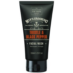 Scottish Fine Soaps Mens Grooming Thistle & Black Pepper Facial Wash  Sapun Barba 150 ml