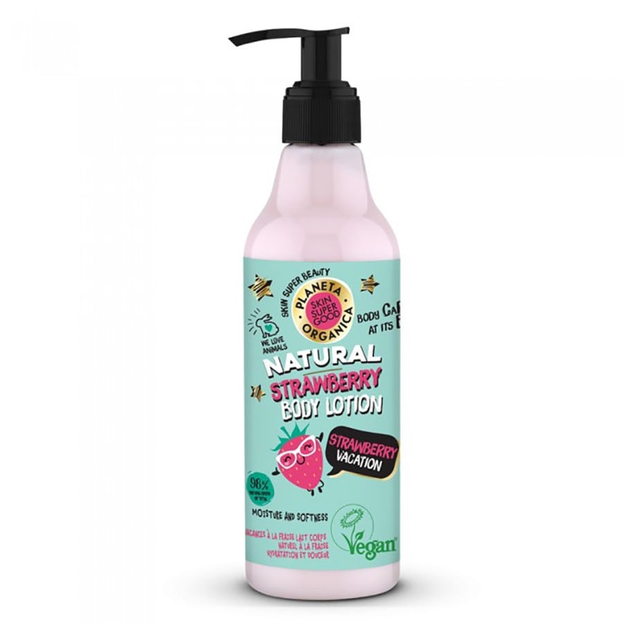 Organic Shop Strawberry Body Lotion  Lotiune Corp 250 ml