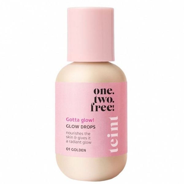 one.two.free! Glow Drops Serum Golden Ser 30 ml
