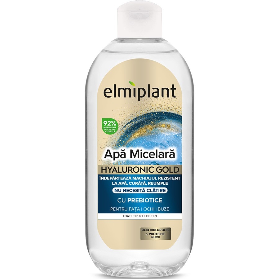 Elmiplant Apa Micelara Hyaluronic Gold  Apa Micelara 400 ml