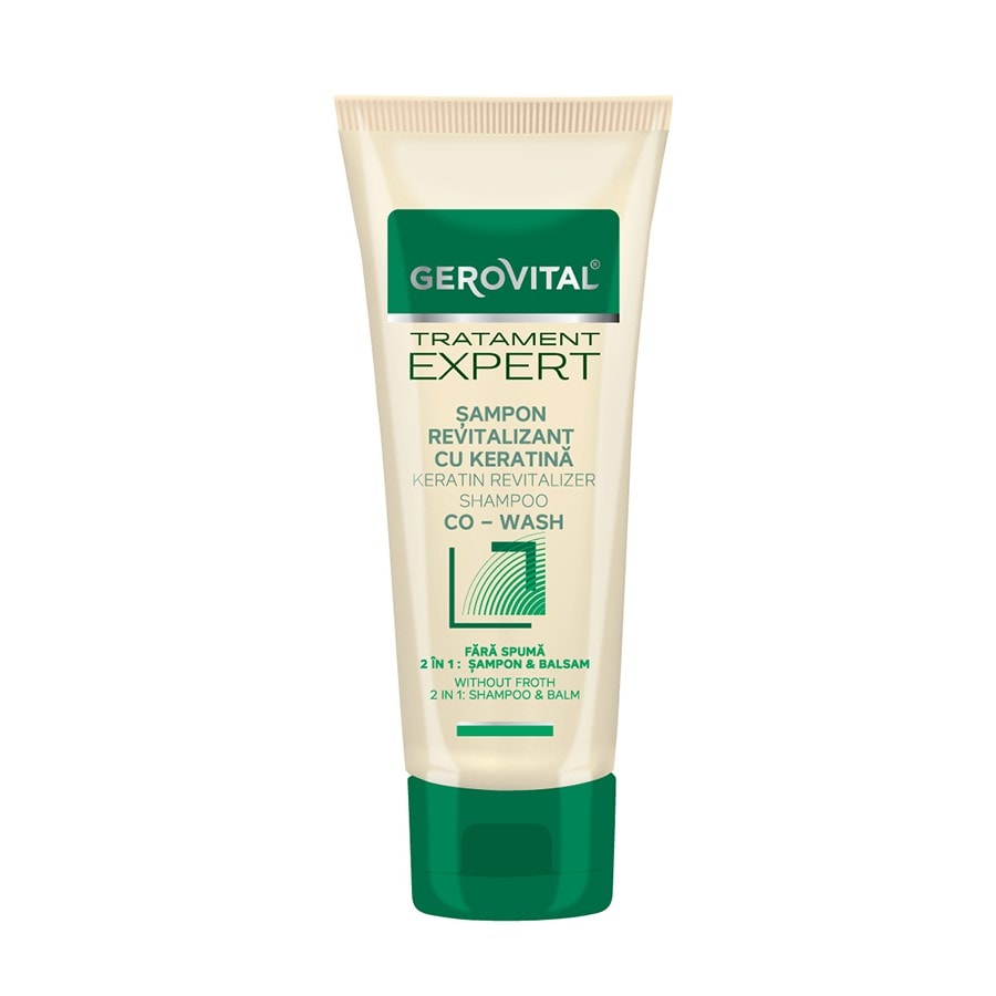 Gerovital Keratin Co-Wash Revitalizer Shampoo  Sampon 50 ml