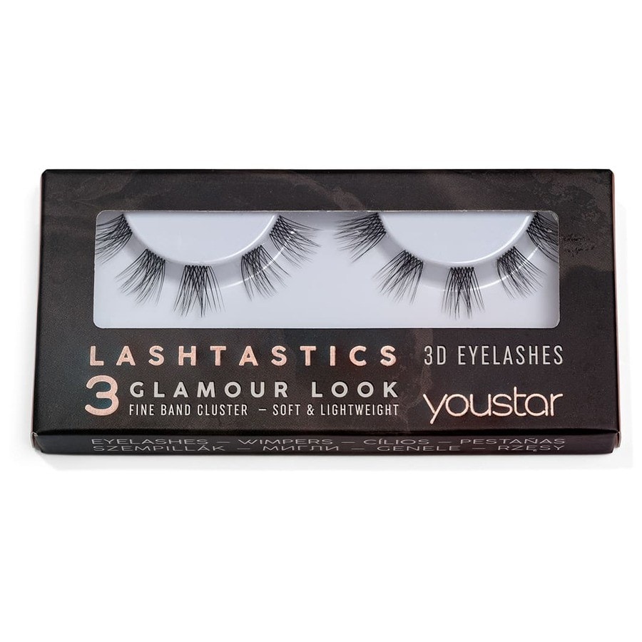 Youstar Lashtastics 3D Eyelashes Glamour Look 3  Gene False 1 Bucată
