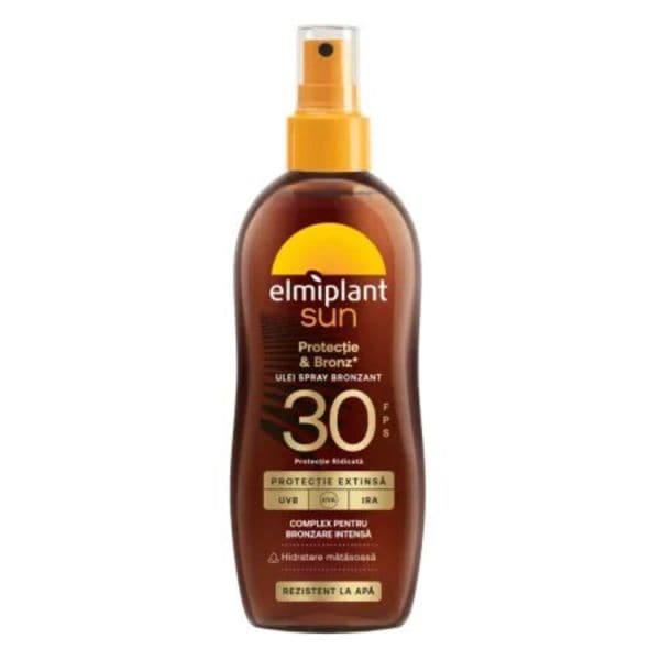 Elmiplant Self-tanning Oil With Sun Protection  SPF 30  Autobronzant 150 ml