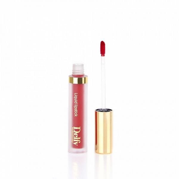 Delfy Cosmetics Liquid Lipstick Aurora Red  6 ml