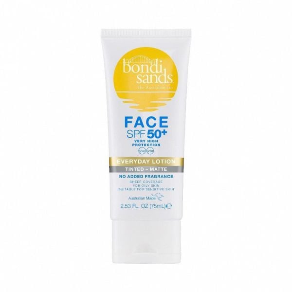 Bondi Sands Everyday Mattifying Tinted Face Lotion SPF 50+  Protectie Solara 75 ml