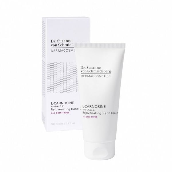 Dr. Susanne von Schmiedeberg L-Carnosine Anti-A.G.E. Rejuvenating Hand Cream  Crema Maini 100 ml