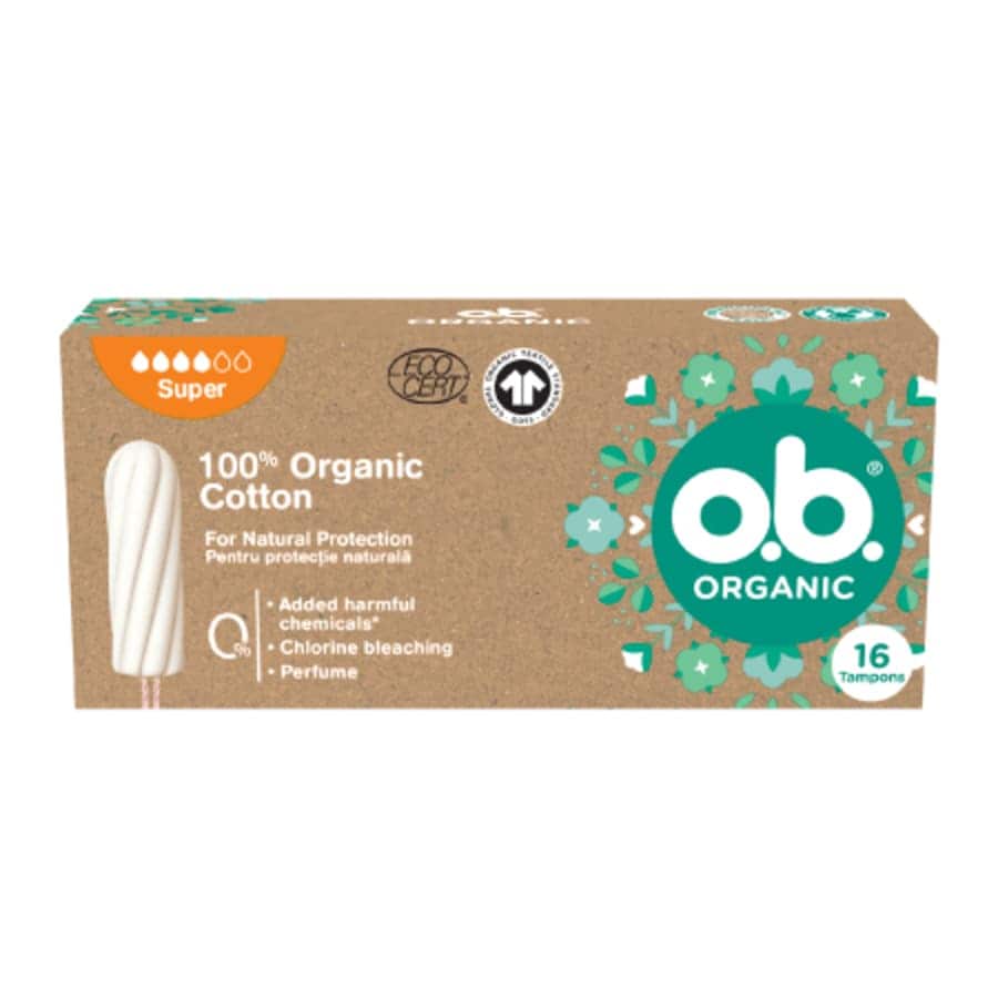 O.B. O.B Organic Super  Absorbante 1 Bucată