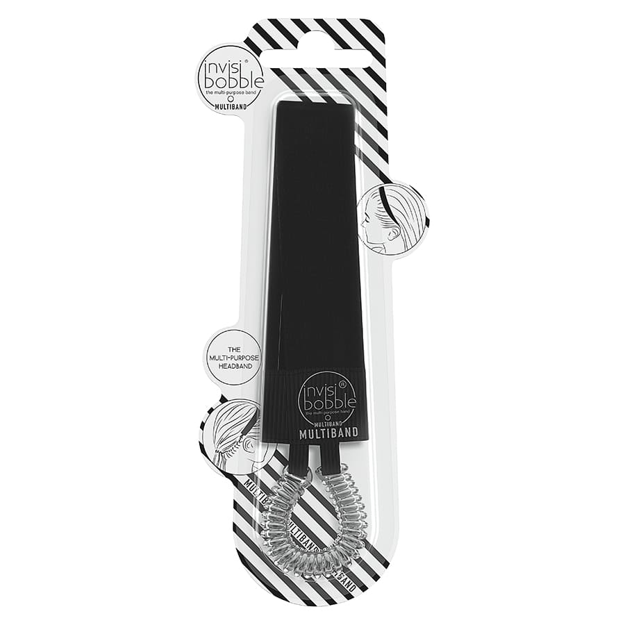 Invisibobble Multiband True Black  Accesorii Par 1 Bucată