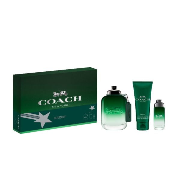COACH Coach Green Eau De Toilette Gift Set  Set Parfumerie 1 Bucată