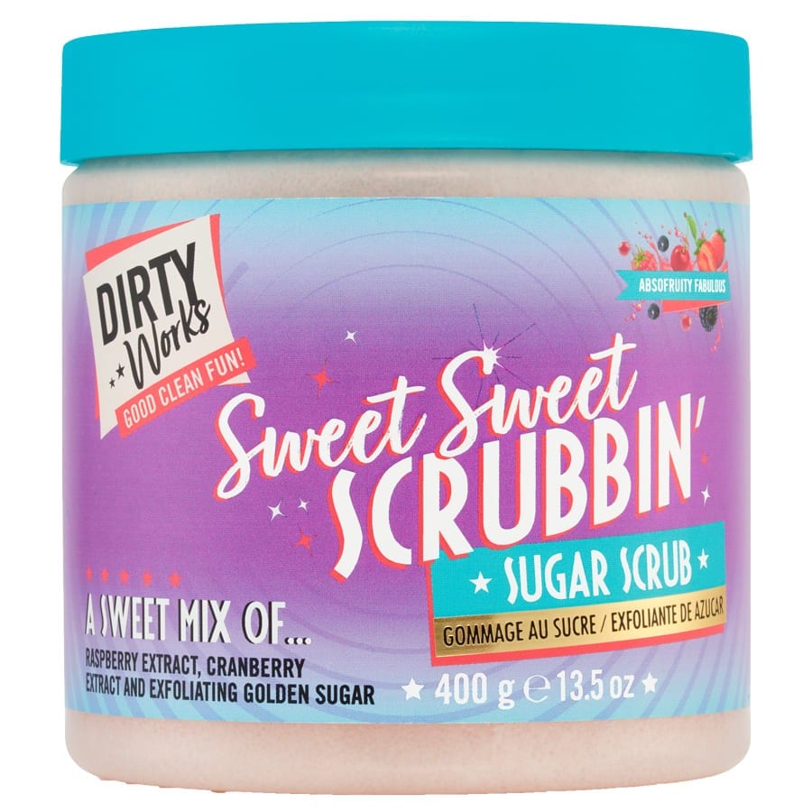 Dirty Works Sweet Sweet Scrubbin Sugar Scrub  Exfoliant Corp 400 g