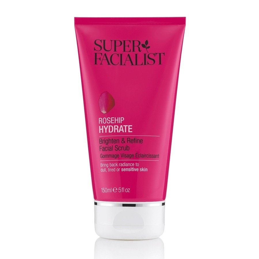 Super Facialist Rose Hydrate Brighten& Refine Facial Scrub  Exfoliant Fata 150 ml