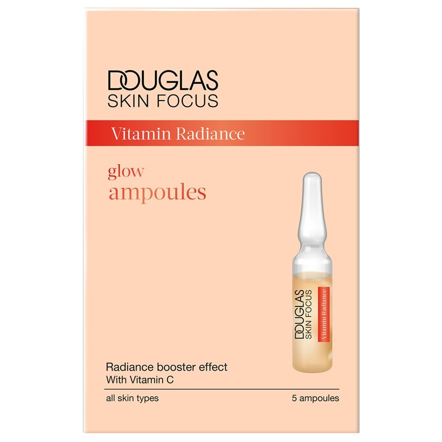 Douglas Skin Focus Vitamine Radiance Glow Ampoules With Vitamin C  Fiole Tratament 1 Bucată