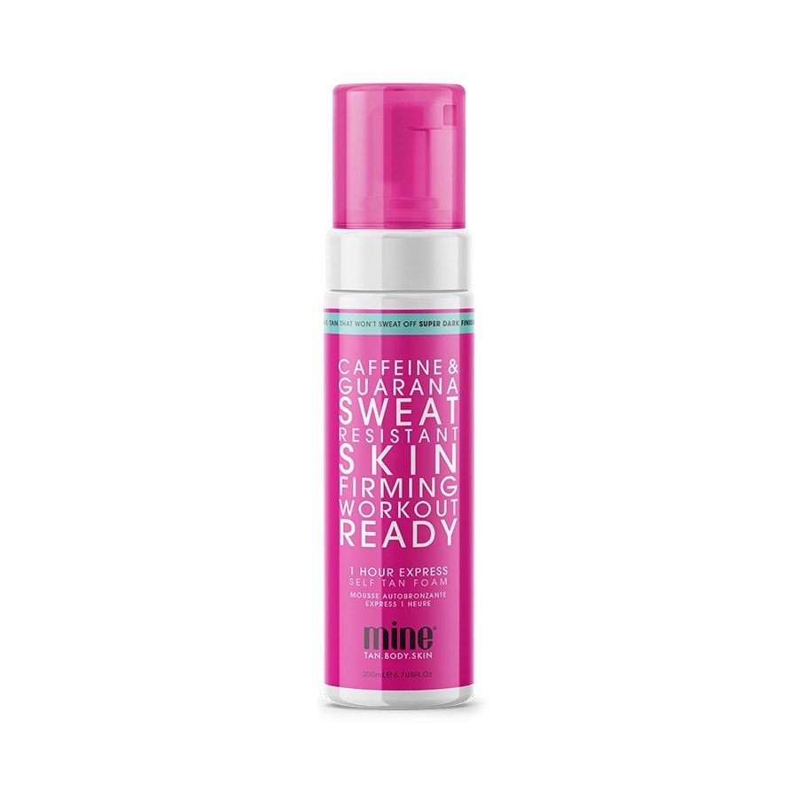 MineTan Workout Ready Self Tan Foam  Autobronzant 200 ml