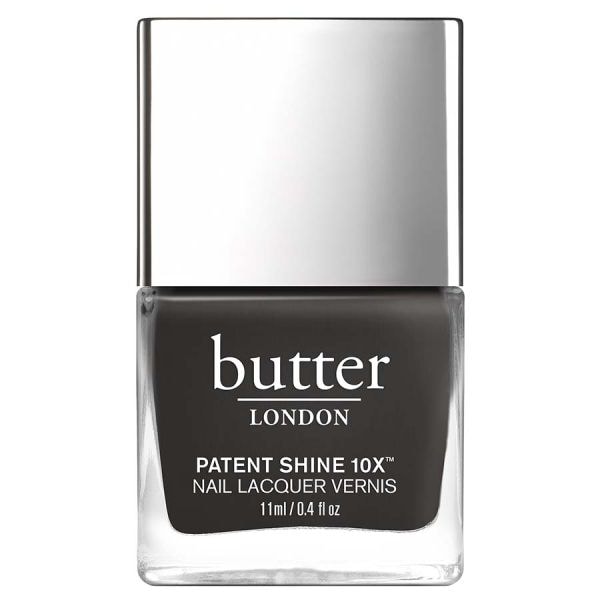 Butter London Patent Shine 10X Nail Lacquer Earl Grey Black Lac Unghii 11 ml