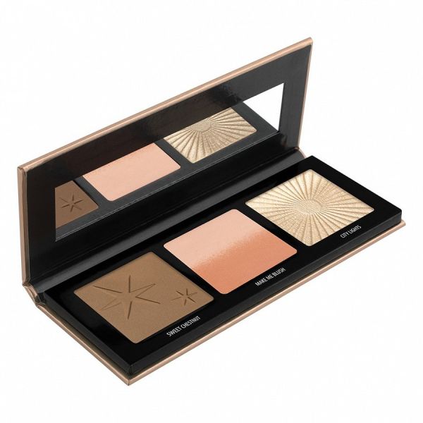 Douglas Make-up Radiant Glow Face Trio Palette  Paleta Machiaj 1 Bucată