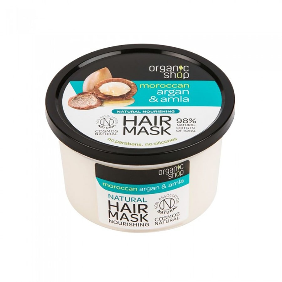 Organic Shop Moroccan Argan Amla Hair Mask  Masca Par 250 ml