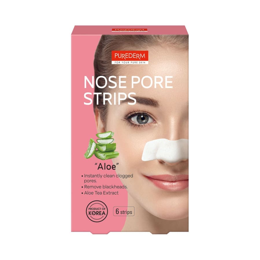 Purederm Nose Pore Strips Aloe  Masca 1 Bucată