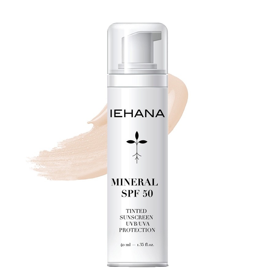 Iehana Lotiune Minerala SPF 50 Protectie UVA/UVB  Lotiune Protectie Solara 38 ml