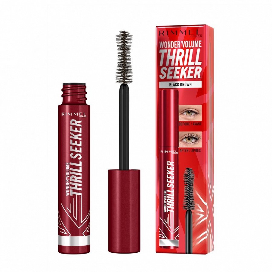 Rimmel London Wonder Volume Thrill Seeker  Mascara Black Brown Mascara 8 ml