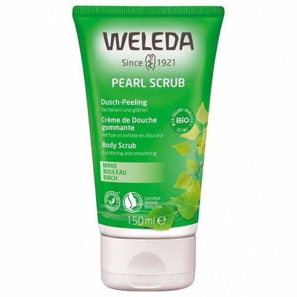 Weleda Pearl Scrub Dusch-Peeling Birke  Exfoliant Corp 150 ml