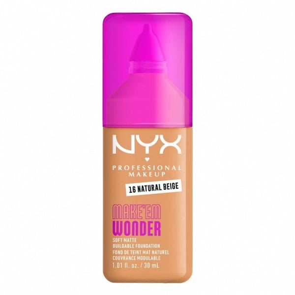 NYX Professional Makeup Make EM Wonder Foundation Natural Beige Fond Ten 30 ml