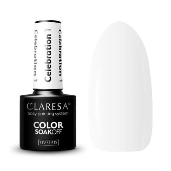 Claresa Color  SoakOff UV/LED Celebration  Lac Unghii 5 g