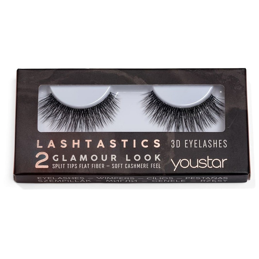 Youstar Lashtastics 3D Eyelashes Glamour Look 2  Gene False 1 Bucată