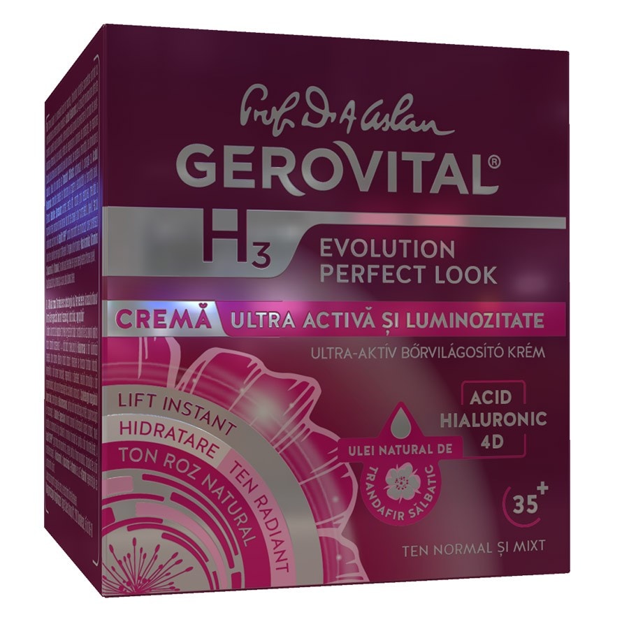 Gerovital Ultra Active Radiance  Cream  Crema Fata 50 ml