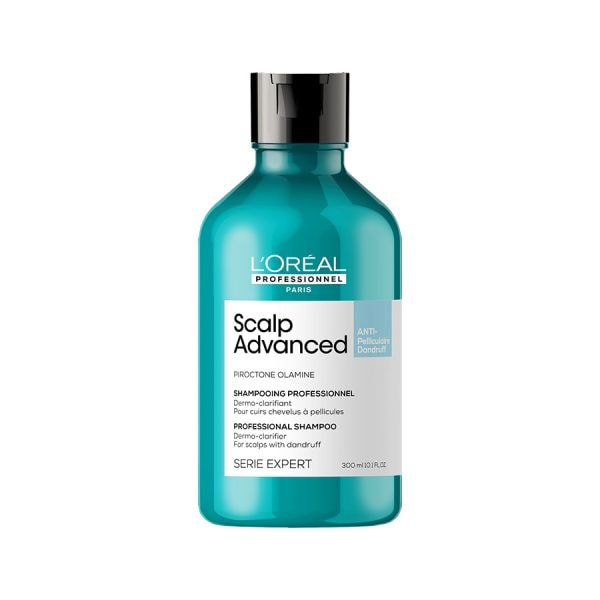 L'Oréal Professionnel Scalp Advanced Shampooing Professionel With Pirocton Olamina  Sampon 300 ml