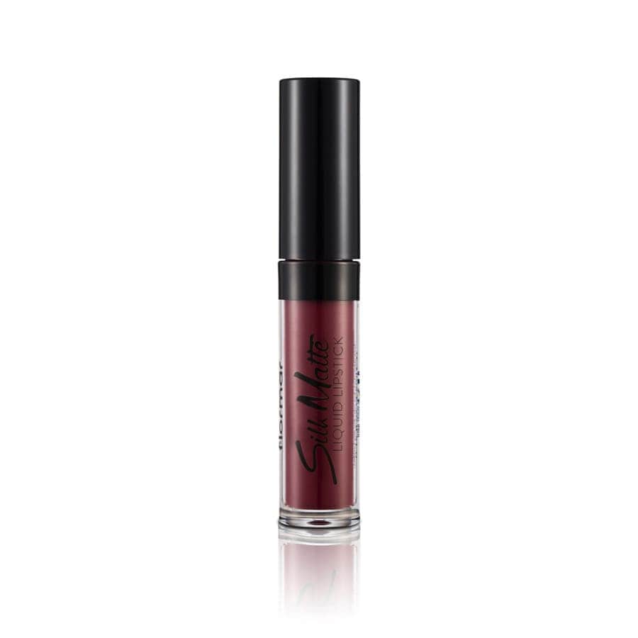Flormar Ruj Lichid Silk Matte Dark Violet Ruj 4.5 ml
