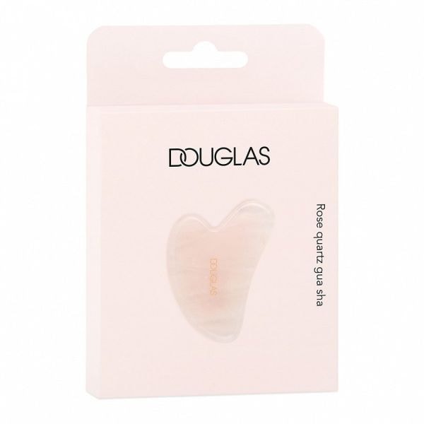 Douglas Accessoires Rose Quartz Gua Sha  Roller Facial 1 Bucată