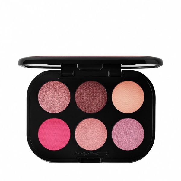 MAC Connect In Colour Eye Shadow Palette X6 Rose Lens Paleta Machiaj 6.25 g