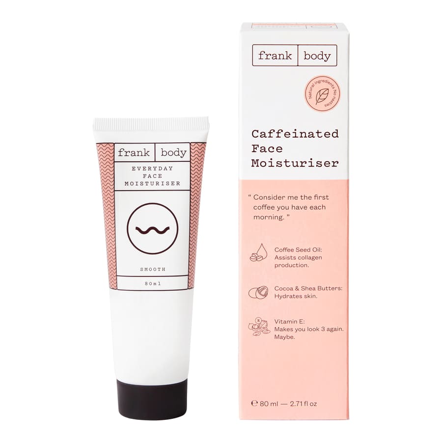 Frank Body Caffeinated Face Moisturiser  Crema Fata 80 ml