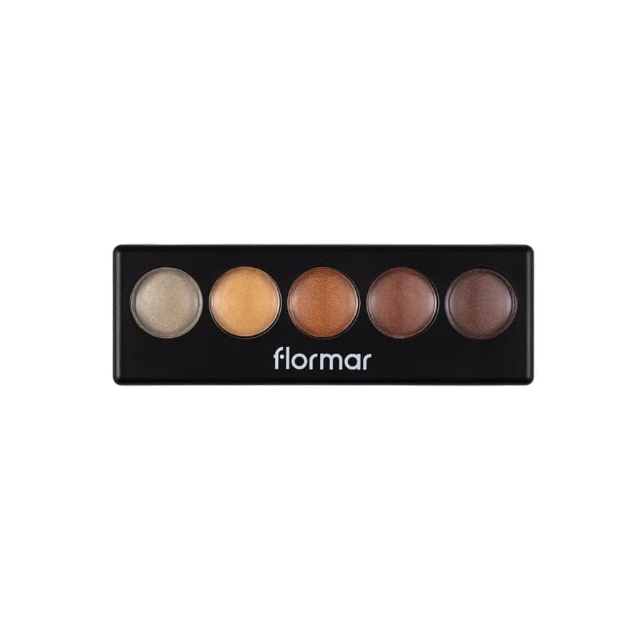 Flormar Eyeshadow Palette Golden Caramel Paleta Machiaj 9 g