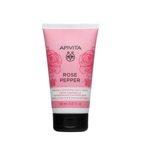 Apivita Rose Pepper Firming & Reshaping Body Cream  Lotiune Corp 150 ml