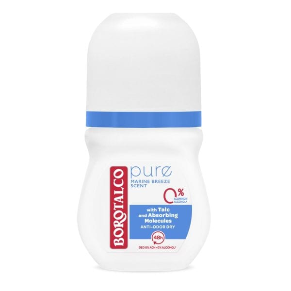 Borotalco Deodorant Roll-On Pure Natural  Deodorant 50 ml