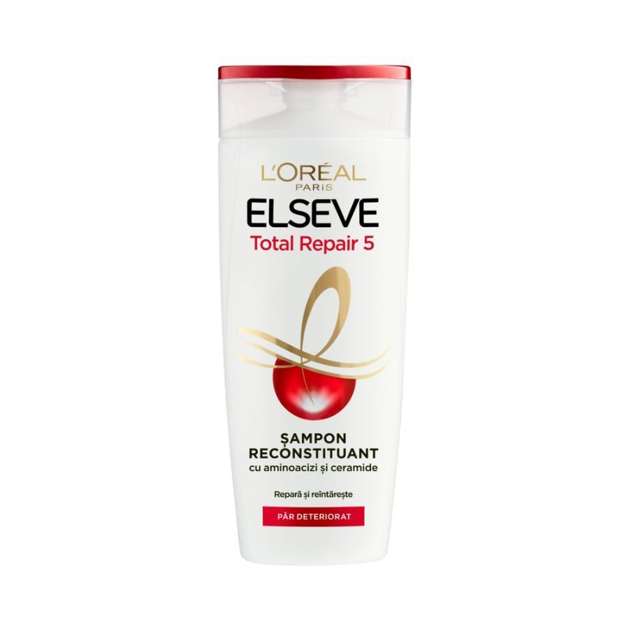 L'Oreal Paris Elseve Total Repair 5 Sampon Pentru Par Deteriorat  Sampon 400 ml