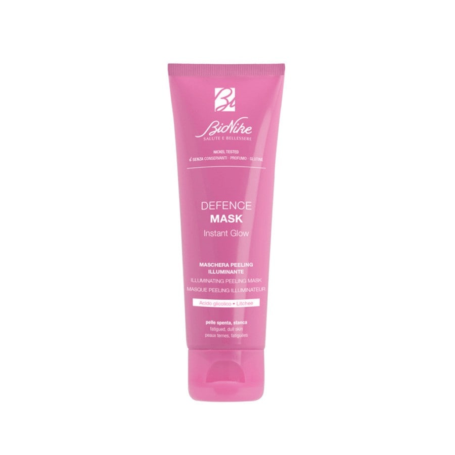 Bionike Defence Mask Instant Glow Illuminating Peeling Mask  Masca 75 ml