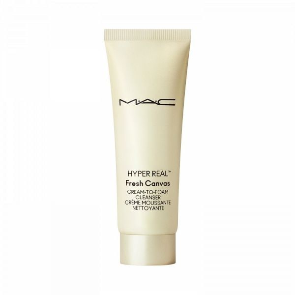 MAC Hyper Real Skincare Fresh Canvas Cream-To-Foam Cleanser  Gel Curatare 30 ml