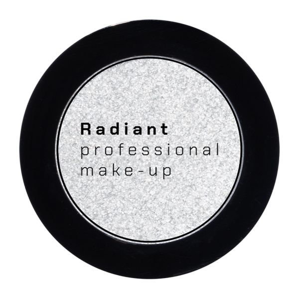 Radiant  Professional Eye Color Metallic Eyeshadow Sparkling Silver Fard Pleoaple 1 g