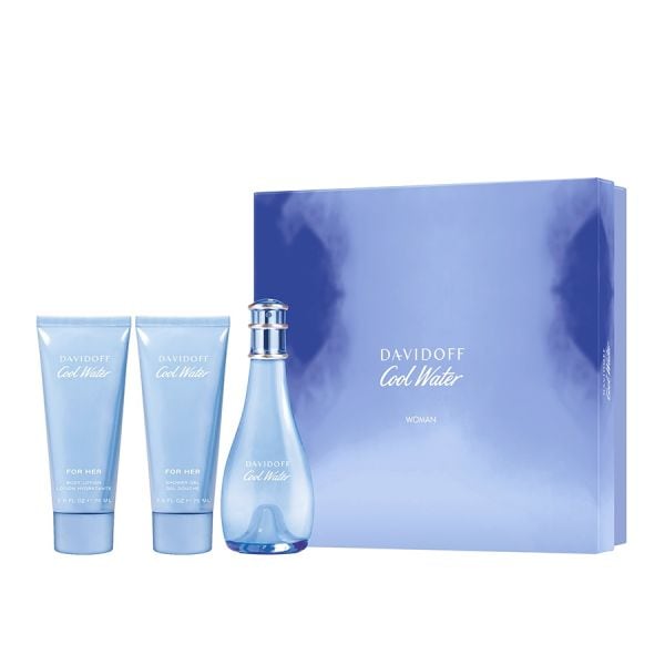 Davidoff Cool Water Gift Set Eau De Toilette  Set Parfumerie 1 Bucată