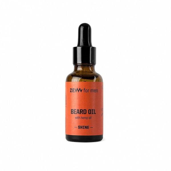 Zew for men Beard Oil With Hemp Oil Shine  Ulei Barba 30 ml