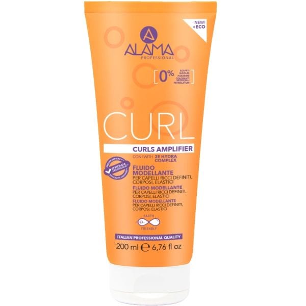 Alama Professional Curl Fluid For Curl Shaping  Crema Bucle 200 ml
