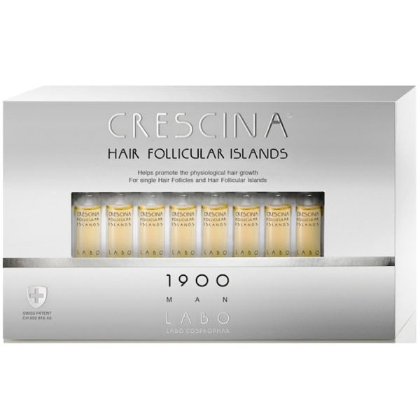 Crescina Hair Follicular Islands 1900 Men  Tratament Dermacosmetic 1 ml