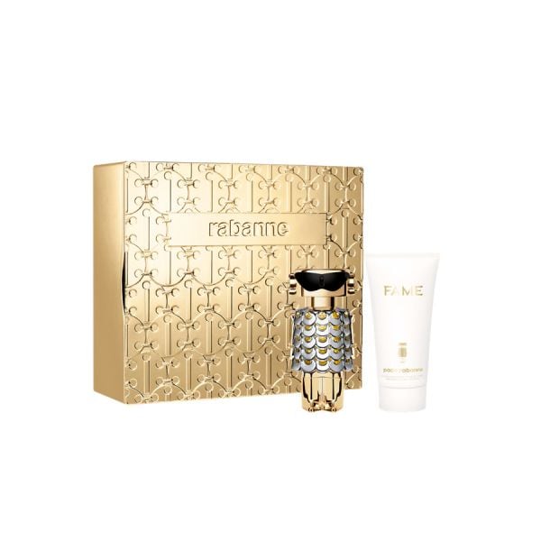 Rabanne Fame Eau De Parfum 50 Ml & Body Lotion 75 Ml Gift Set  Set Parfumerie 1 Bucată