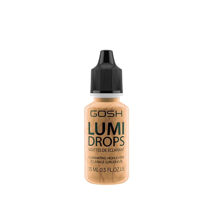 Gosh Lumi Drops Illuminating Highlighter Gold Iluminator 15 ml